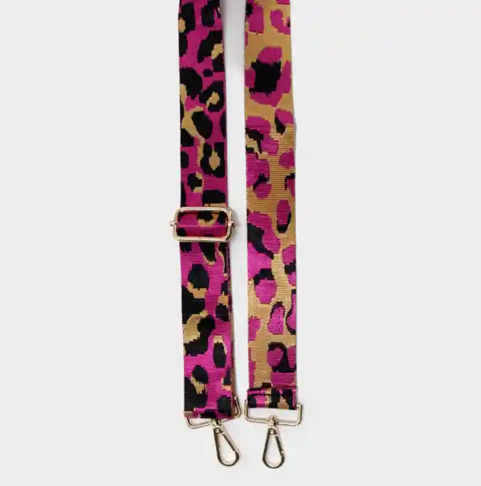 Veins Strap Leopardo Fucsia