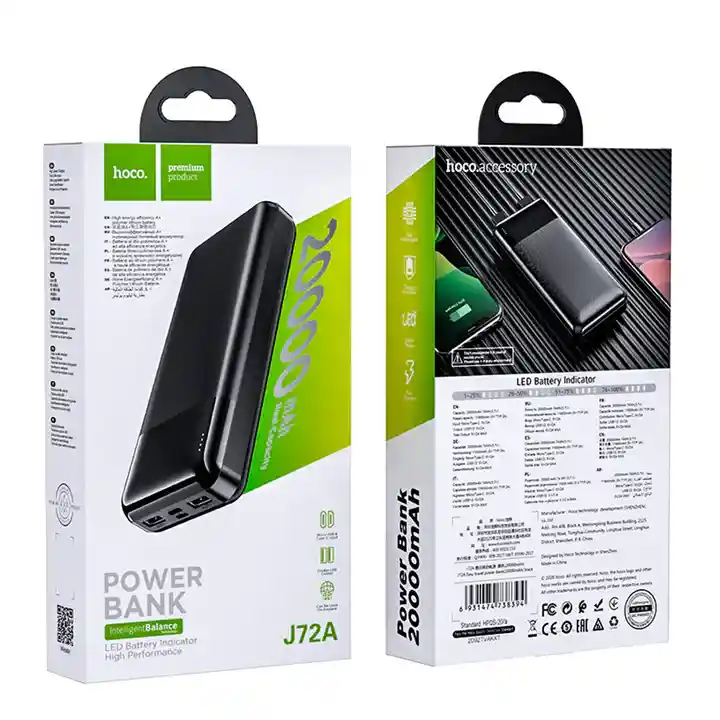 Bateria Portatil Hoco J101a 20.000 Mah