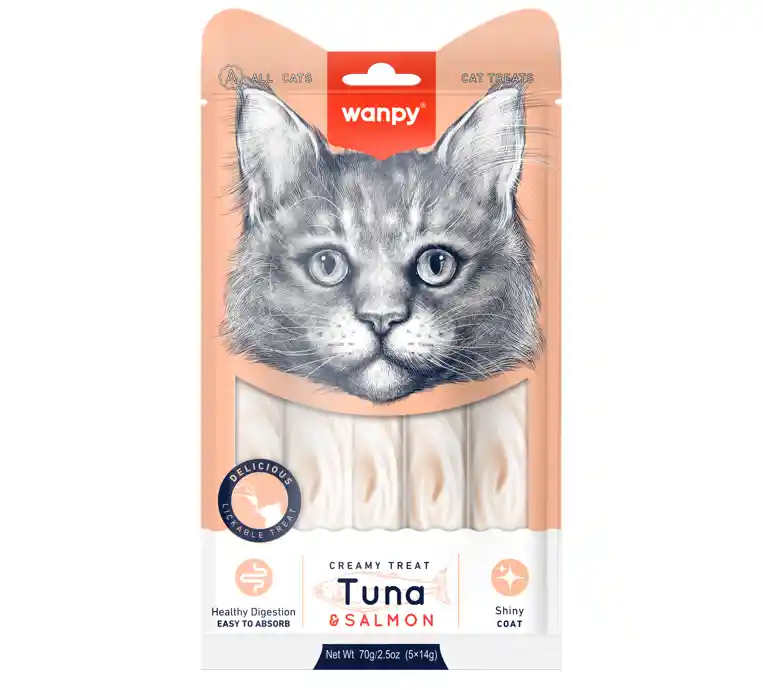 Wanpy Creamy Cat Tuna Y Shrimp
