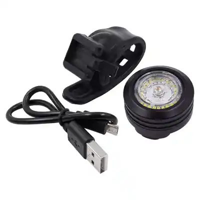 Luz Delantera Para Bicicletas Usb Recargable