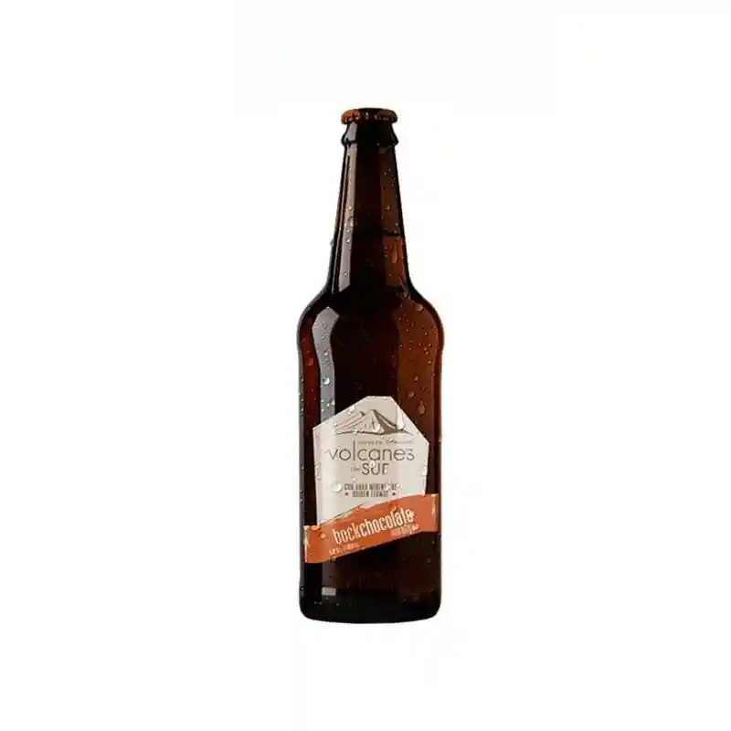 Cerveza Volcanes Chocolate 5º 650 C.c.