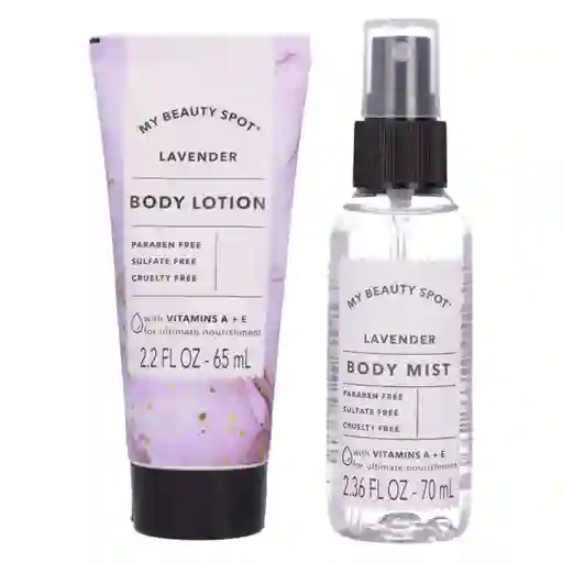 Set Fragancia Corporal Body Luxuries Body Lotion + Body Mist Lavender