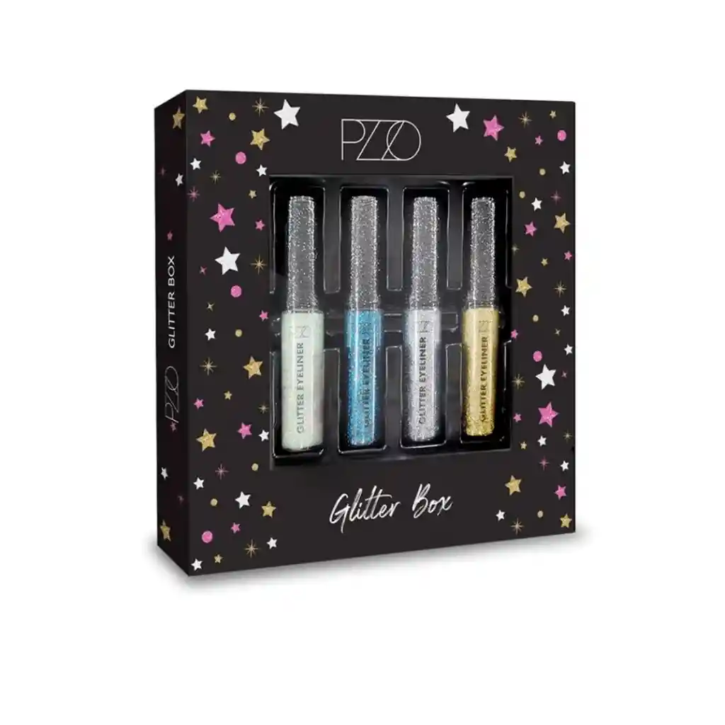 Set Delineadores Petrizzio Glitter Box 4 Uds.