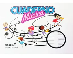 Cuaderno 1/2 Música
