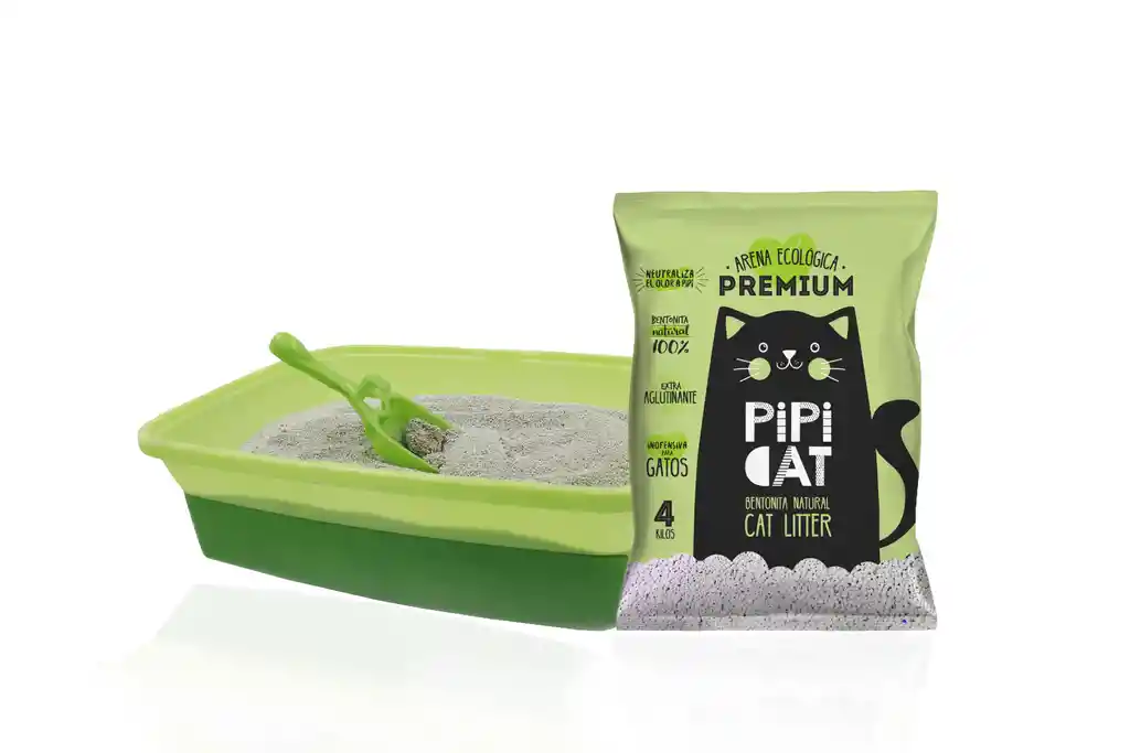 Arena Para Gatos Pipicat Aroma A Menta 4kg