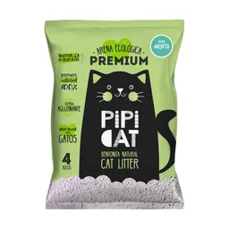 Arena Para Gatos Pipicat Aroma A Menta 4kg