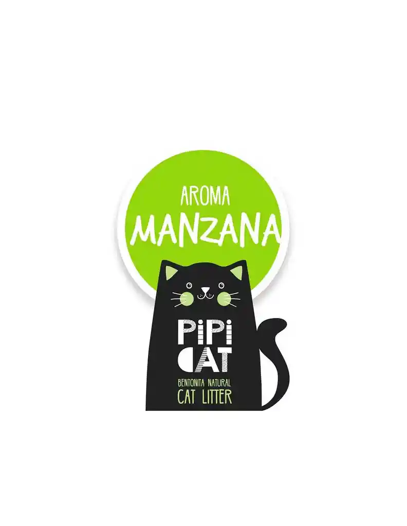 Pipicat Arena Sanitaria Aglutinante 4 Kg Manzana