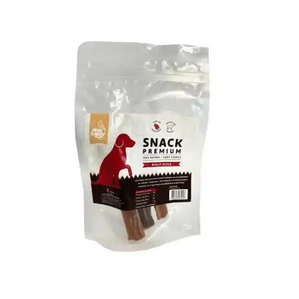 Stay Happy - Bully Stick Snack Premium Para Perros 3 Unidades