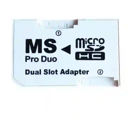 Adaptador Memory Stick Pro Duo Slot Para Psp