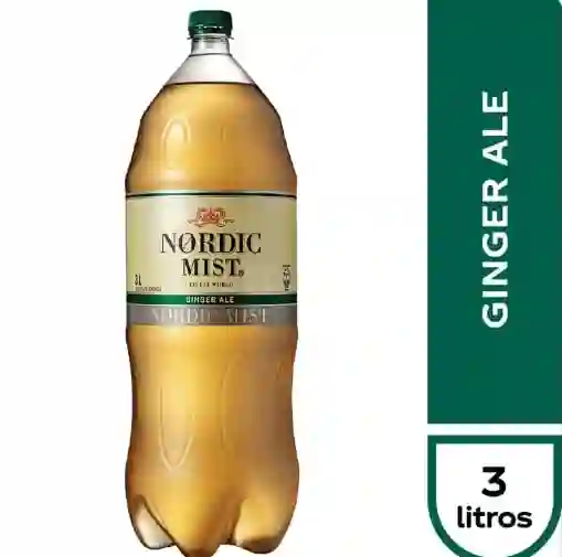 Bebida Nordinc Mist Ginger Ale 3l