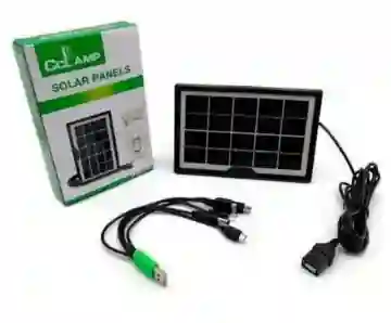 Cargador Multipropósito Solar Portátil / 8 W