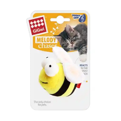 Juguete Gato Gigwi Melody Chaser Abeja