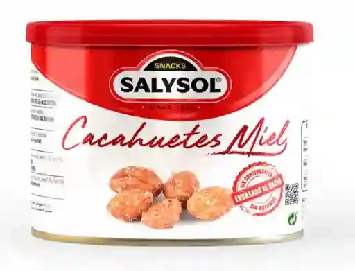 Cacahuetes Miel - Maní Con Miel Y Sal 250g Salysol
