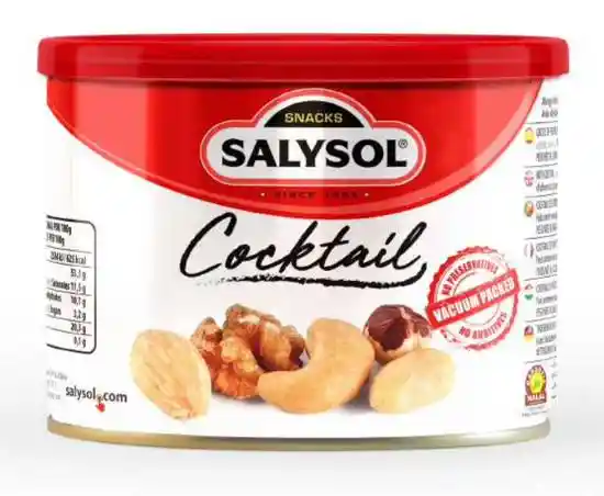 Cocktail De Frutos Secos Premium 250g Salysol