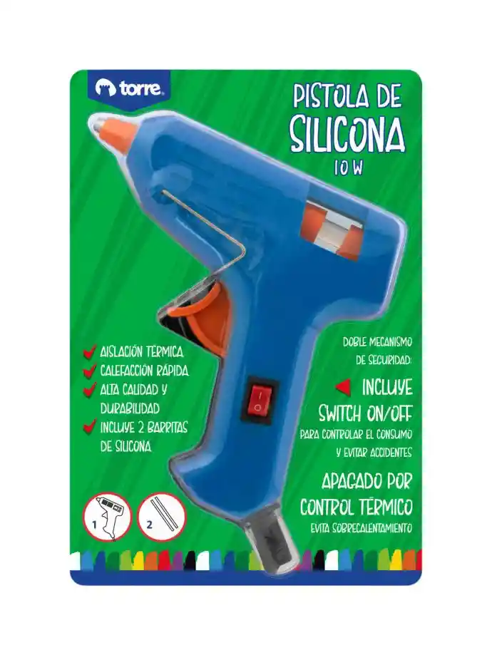 Pistola De Silicona 10w