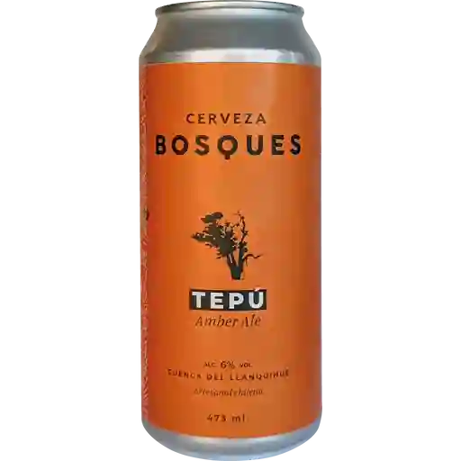 Cerveza Bosques Tepu 4.9° G.l. 473cc