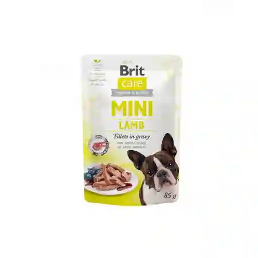 Alimento Humedo Perros Brit Care Mini Lamb Fillets In Gravy 85gr