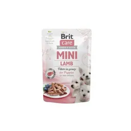 Alimento Humedo Perros Brit Care Mini Puppy Lamb Fillets In Gravy 85gr