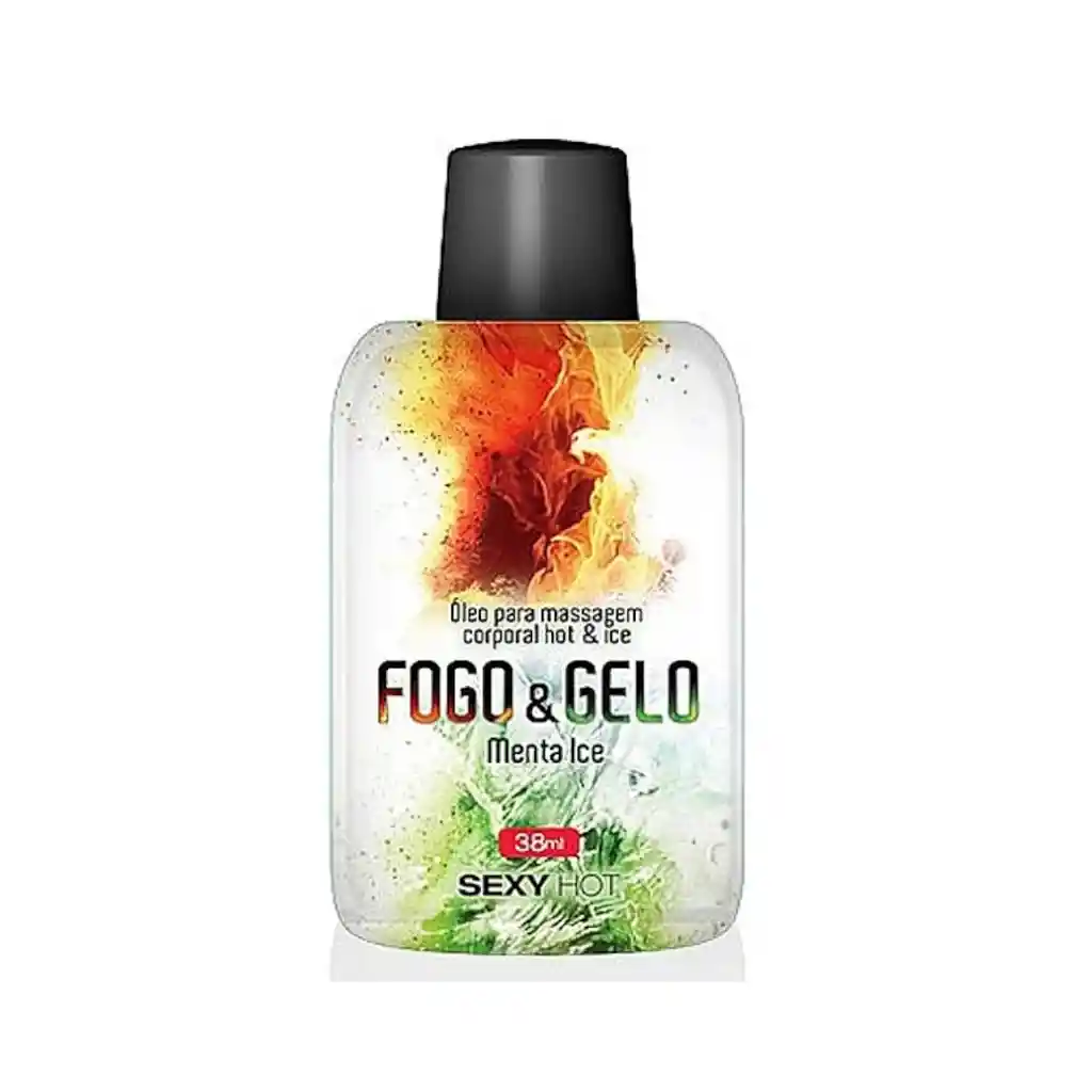 Gel Fogo Gelo Menta Ice 38 Ml Para Sexo Oral