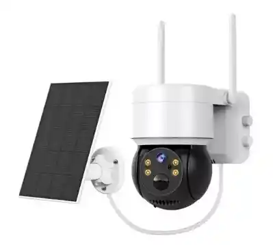 Cámara Solar Para Exteriores Ip 1080 Inalámbrica 360