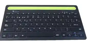 Teclado Inalámbrico Multidispositivo Bluetooth Recargable 78 Color Del Teclado Negro Idioma Español Latinoamérica