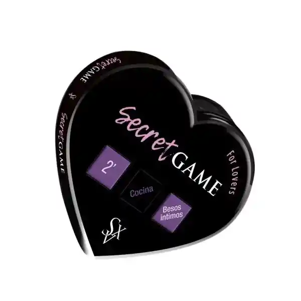 Corazón Secret Game: Incluye Tres Dados De Juego