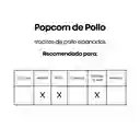 Popcorn De Pollo Apanado 500 Grs