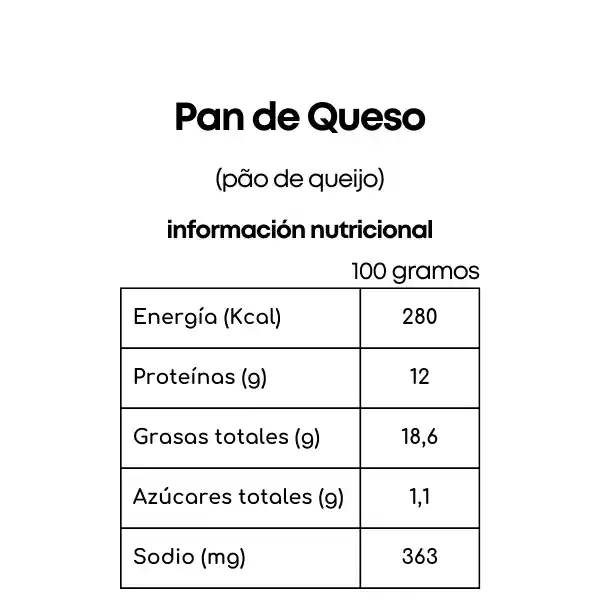 Pan De Queso 500 Grs