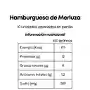 Hamburguesas De Merluza Apanadas 1 Kg