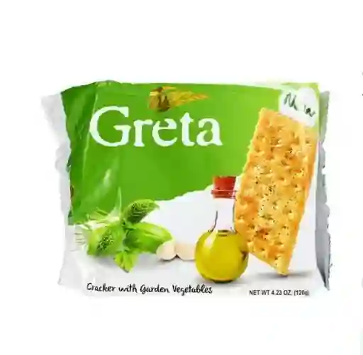 Galleta Cracker Greta Garden Vegetables 30g