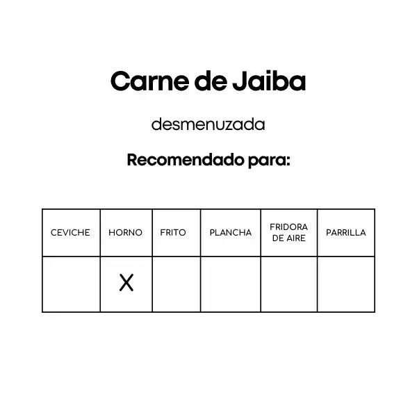 Carne De Jaiba 1 Kg