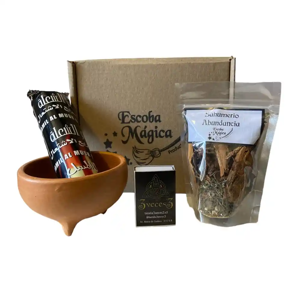 Set Para Sahumerio Abundancia