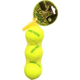 Turbo Dog - Set De 3 Pelotas De 4.8 Cm Para Perros (sdr-111)