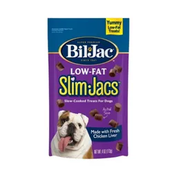 Snack Bil Jac, Slim Jacs, Low-fat For Dogs (113 Gr)