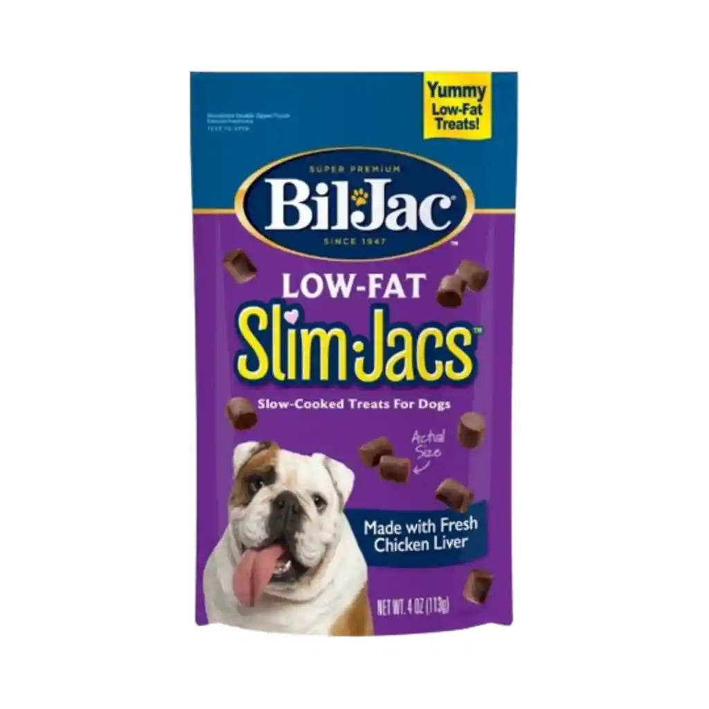 Snack Bil Jac, Slim Jacs, Low-fat For Dogs (113 Gr)