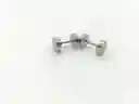 Aros Acero Moda 6mm Juvenil Sin Genero Barbell