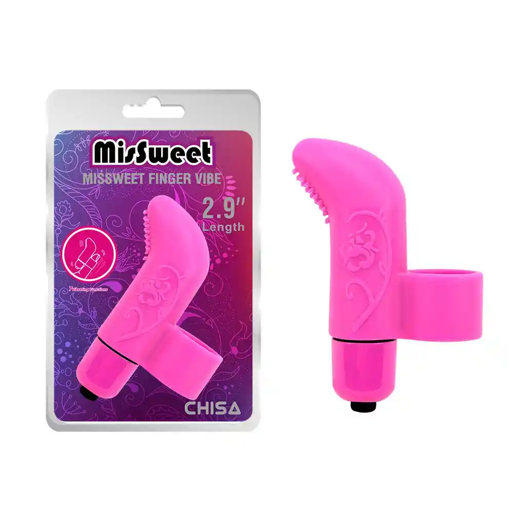 Vibrador Dedo Missweet Finger Chisa