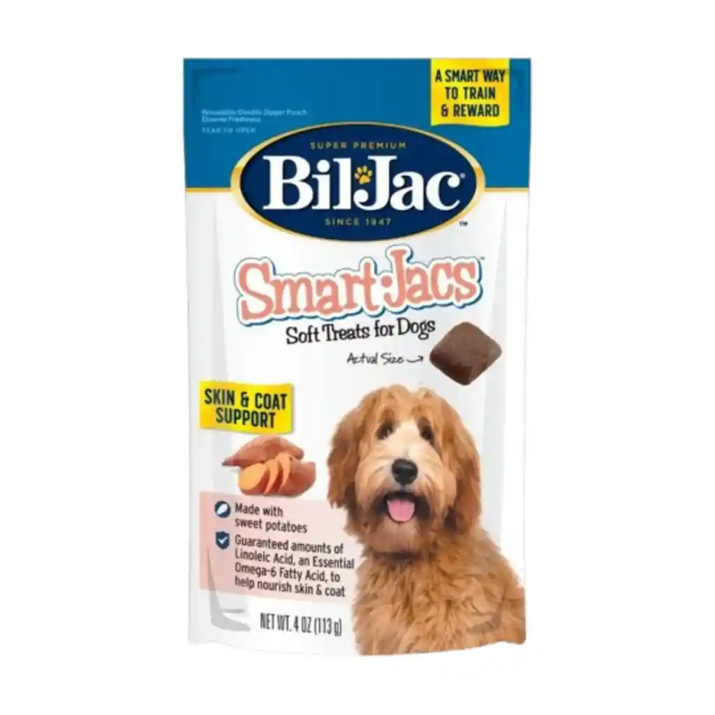 Snack Bil Jac, Smart Jacs, Skin Coat (113 Gr)