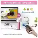 Micrófono Parlante Karaoke Bluetooth Inalámbrico Varios Colo