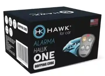 Alarma Auto Hawk One Código Variable + Corta Corriente