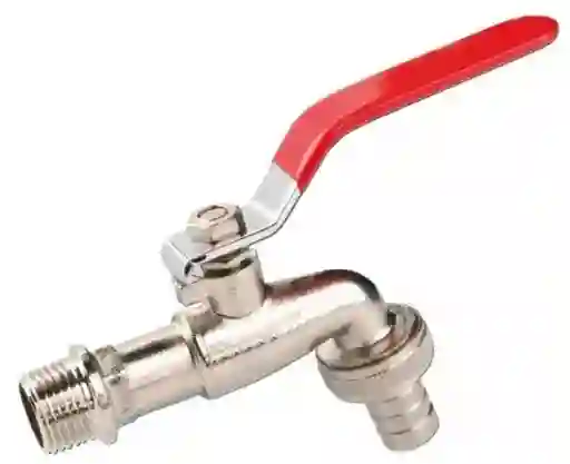 Llave De Paso Grifo Bola Jardin Metalica 3/4