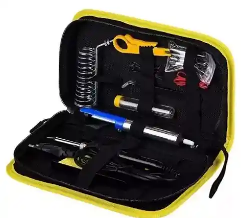 Kit Cautín Soldador 60w Punto Lápiz Temperatura Regulable