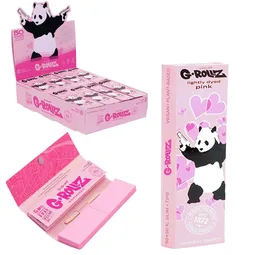 Papelillo G-rollz Panda Pink 1 1/4 + Tips Banksy