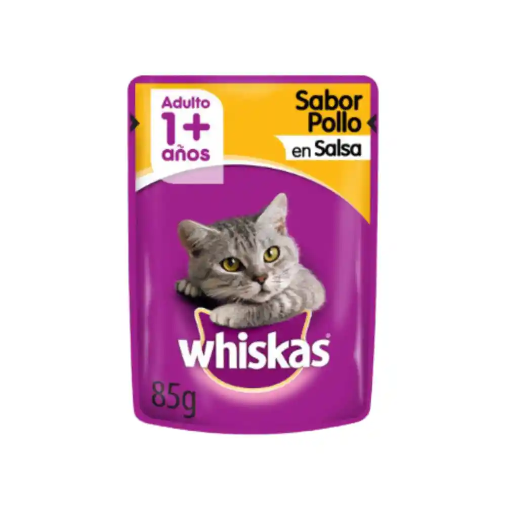 Alimento Humedo Gato Sabor Pollo - Whiskas