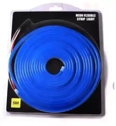 Cinta Led Neon Luz 5 Metros Flexibletransformador 12v