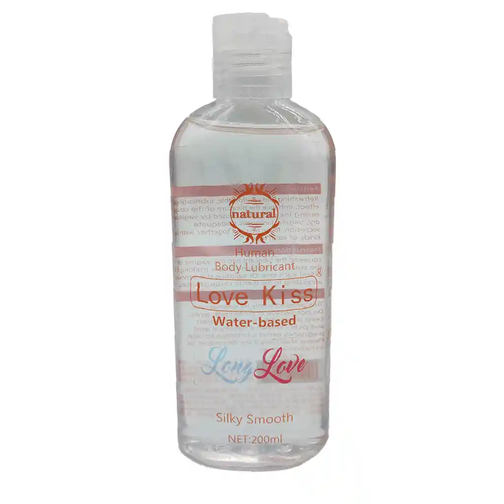 Lubricante A Base De Agua Long Love 200 Ml