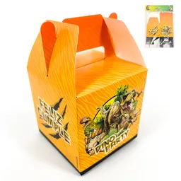 Caja Sorpresa Dino Jurasico 6 Unidades