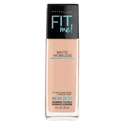 Base De Maquillaje Base Fit Me Matte 125 Nude Bei