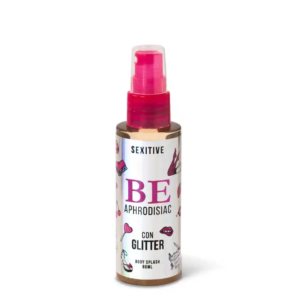 Be Body Splash Con Feromonas Con Glitter