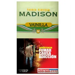 Tabaco Madison Vainilla